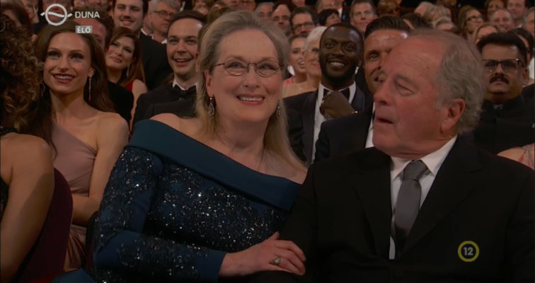 Meryl Streep-nek állva tapsoltak az Oscar-gála vendégei
